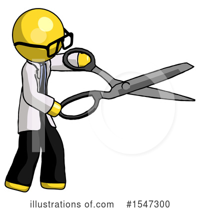 Royalty-Free (RF) Yellow  Design Mascot Clipart Illustration by Leo Blanchette - Stock Sample #1547300