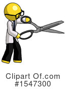Yellow  Design Mascot Clipart #1547300 by Leo Blanchette
