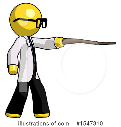 Royalty-Free (RF) Yellow  Design Mascot Clipart Illustration by Leo Blanchette - Stock Sample #1547310