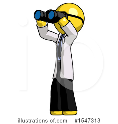 Royalty-Free (RF) Yellow  Design Mascot Clipart Illustration by Leo Blanchette - Stock Sample #1547313