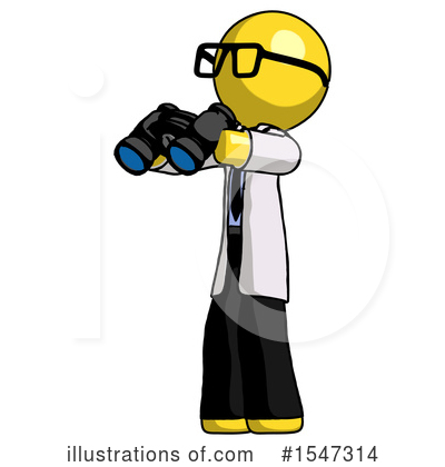 Royalty-Free (RF) Yellow  Design Mascot Clipart Illustration by Leo Blanchette - Stock Sample #1547314
