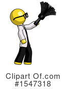 Yellow  Design Mascot Clipart #1547318 by Leo Blanchette
