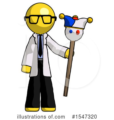 Royalty-Free (RF) Yellow  Design Mascot Clipart Illustration by Leo Blanchette - Stock Sample #1547320