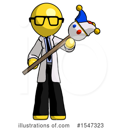 Royalty-Free (RF) Yellow  Design Mascot Clipart Illustration by Leo Blanchette - Stock Sample #1547323
