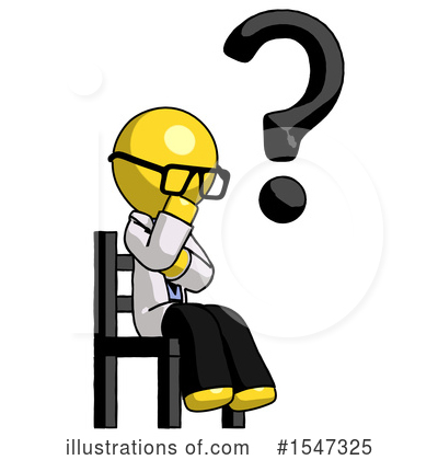 Royalty-Free (RF) Yellow  Design Mascot Clipart Illustration by Leo Blanchette - Stock Sample #1547325