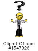 Yellow  Design Mascot Clipart #1547326 by Leo Blanchette
