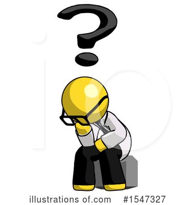 Royalty-Free (RF) Yellow  Design Mascot Clipart Illustration by Leo Blanchette - Stock Sample #1547327