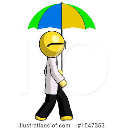 Royalty-Free (RF) Yellow  Design Mascot Clipart Illustration by Leo Blanchette - Stock Sample #1547353