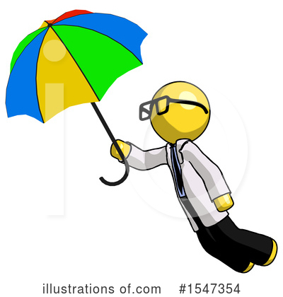 Royalty-Free (RF) Yellow  Design Mascot Clipart Illustration by Leo Blanchette - Stock Sample #1547354