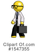 Yellow  Design Mascot Clipart #1547355 by Leo Blanchette