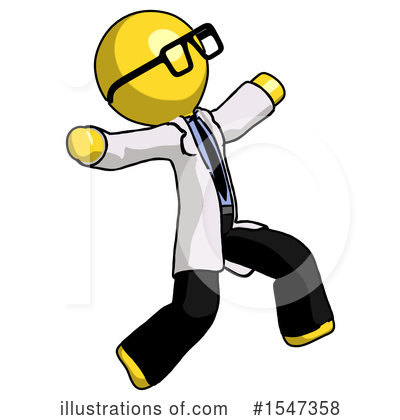Royalty-Free (RF) Yellow  Design Mascot Clipart Illustration by Leo Blanchette - Stock Sample #1547358