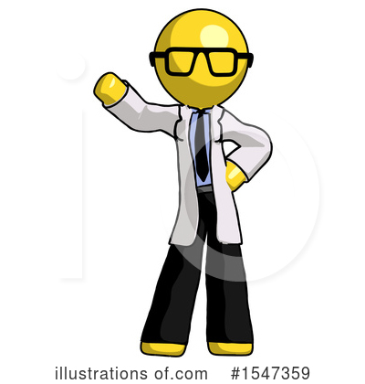 Royalty-Free (RF) Yellow  Design Mascot Clipart Illustration by Leo Blanchette - Stock Sample #1547359