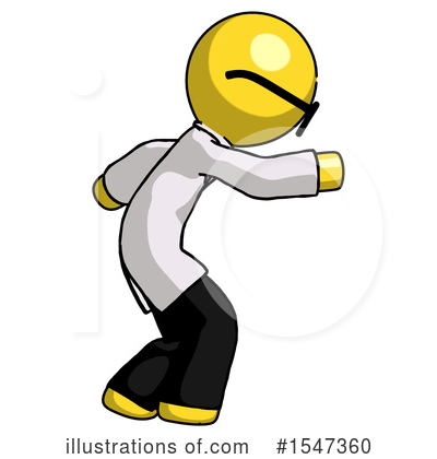 Royalty-Free (RF) Yellow  Design Mascot Clipart Illustration by Leo Blanchette - Stock Sample #1547360