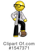 Yellow  Design Mascot Clipart #1547371 by Leo Blanchette