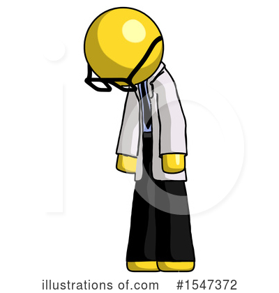 Royalty-Free (RF) Yellow  Design Mascot Clipart Illustration by Leo Blanchette - Stock Sample #1547372