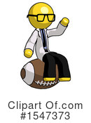 Yellow  Design Mascot Clipart #1547373 by Leo Blanchette