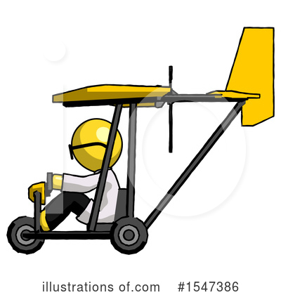 Royalty-Free (RF) Yellow  Design Mascot Clipart Illustration by Leo Blanchette - Stock Sample #1547386