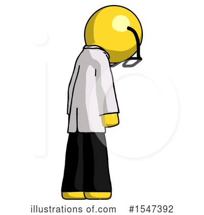 Royalty-Free (RF) Yellow  Design Mascot Clipart Illustration by Leo Blanchette - Stock Sample #1547392