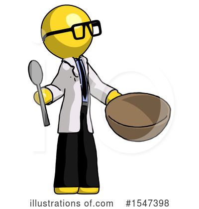 Royalty-Free (RF) Yellow  Design Mascot Clipart Illustration by Leo Blanchette - Stock Sample #1547398