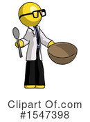 Yellow  Design Mascot Clipart #1547398 by Leo Blanchette