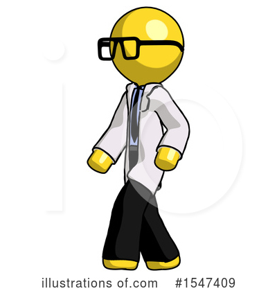 Royalty-Free (RF) Yellow  Design Mascot Clipart Illustration by Leo Blanchette - Stock Sample #1547409