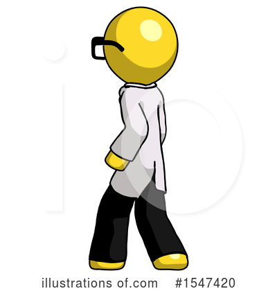 Royalty-Free (RF) Yellow  Design Mascot Clipart Illustration by Leo Blanchette - Stock Sample #1547420