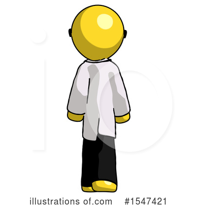 Royalty-Free (RF) Yellow  Design Mascot Clipart Illustration by Leo Blanchette - Stock Sample #1547421