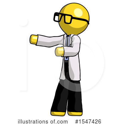 Royalty-Free (RF) Yellow  Design Mascot Clipart Illustration by Leo Blanchette - Stock Sample #1547426