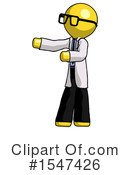Yellow  Design Mascot Clipart #1547426 by Leo Blanchette