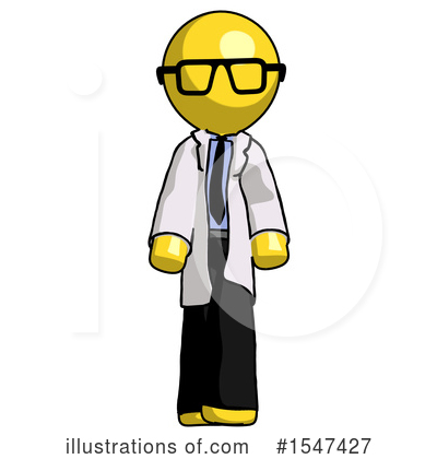 Royalty-Free (RF) Yellow  Design Mascot Clipart Illustration by Leo Blanchette - Stock Sample #1547427