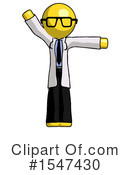 Yellow  Design Mascot Clipart #1547430 by Leo Blanchette