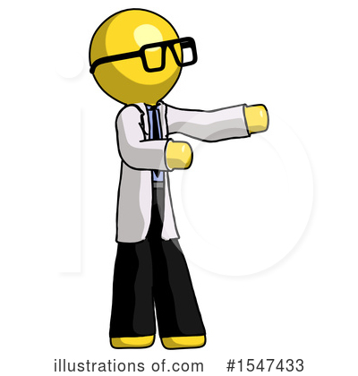 Royalty-Free (RF) Yellow  Design Mascot Clipart Illustration by Leo Blanchette - Stock Sample #1547433