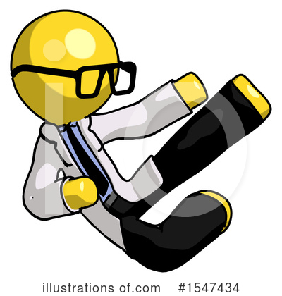Royalty-Free (RF) Yellow  Design Mascot Clipart Illustration by Leo Blanchette - Stock Sample #1547434