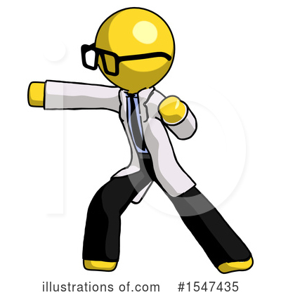 Royalty-Free (RF) Yellow  Design Mascot Clipart Illustration by Leo Blanchette - Stock Sample #1547435