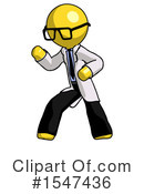 Yellow  Design Mascot Clipart #1547436 by Leo Blanchette