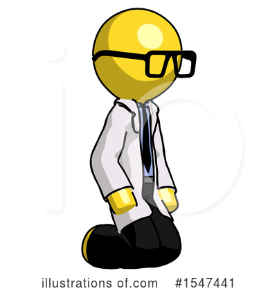 Royalty-Free (RF) Yellow  Design Mascot Clipart Illustration by Leo Blanchette - Stock Sample #1547441