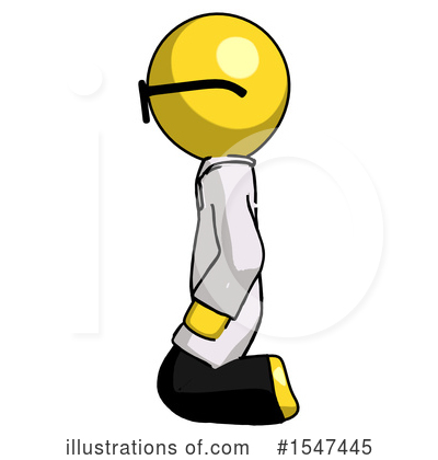 Royalty-Free (RF) Yellow  Design Mascot Clipart Illustration by Leo Blanchette - Stock Sample #1547445