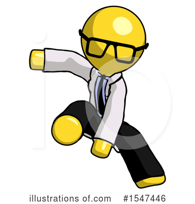 Royalty-Free (RF) Yellow  Design Mascot Clipart Illustration by Leo Blanchette - Stock Sample #1547446