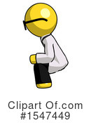 Yellow  Design Mascot Clipart #1547449 by Leo Blanchette