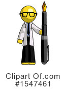 Yellow  Design Mascot Clipart #1547461 by Leo Blanchette