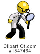Yellow  Design Mascot Clipart #1547464 by Leo Blanchette