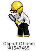 Yellow  Design Mascot Clipart #1547465 by Leo Blanchette