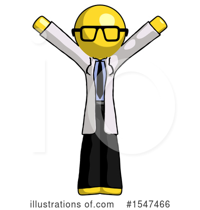 Royalty-Free (RF) Yellow  Design Mascot Clipart Illustration by Leo Blanchette - Stock Sample #1547466