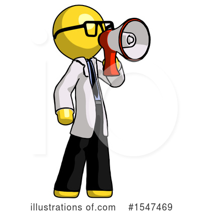 Royalty-Free (RF) Yellow  Design Mascot Clipart Illustration by Leo Blanchette - Stock Sample #1547469