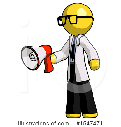 Royalty-Free (RF) Yellow  Design Mascot Clipart Illustration by Leo Blanchette - Stock Sample #1547471