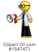 Yellow  Design Mascot Clipart #1547471 by Leo Blanchette