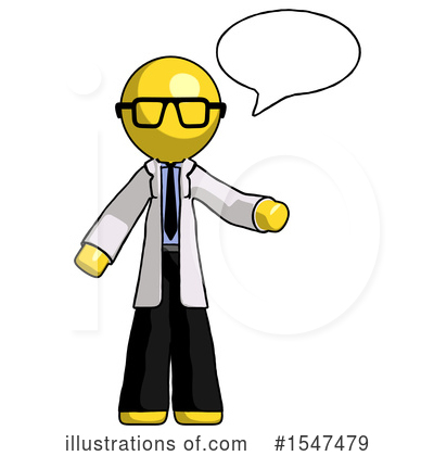 Royalty-Free (RF) Yellow  Design Mascot Clipart Illustration by Leo Blanchette - Stock Sample #1547479