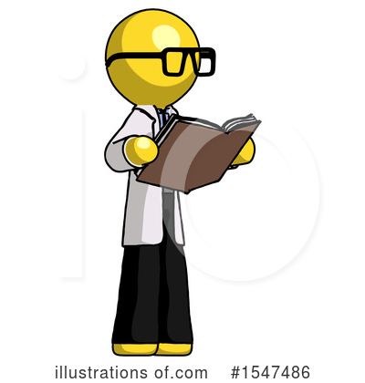 Royalty-Free (RF) Yellow  Design Mascot Clipart Illustration by Leo Blanchette - Stock Sample #1547486