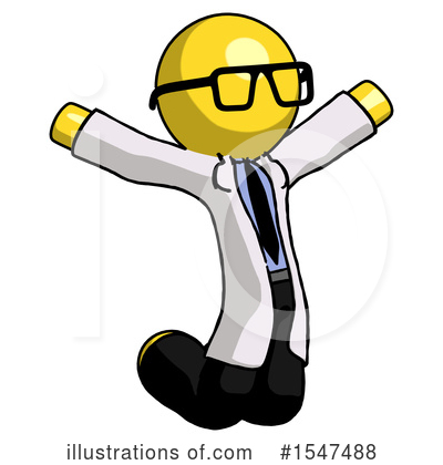 Royalty-Free (RF) Yellow  Design Mascot Clipart Illustration by Leo Blanchette - Stock Sample #1547488