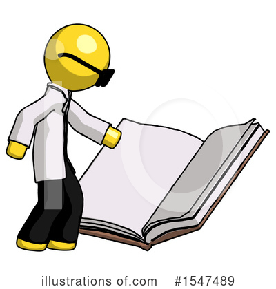 Royalty-Free (RF) Yellow  Design Mascot Clipart Illustration by Leo Blanchette - Stock Sample #1547489